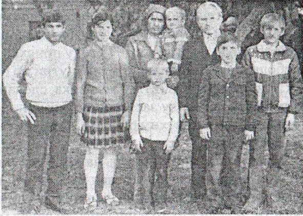 Семья Матяшей в Жмеринке. 1983 год